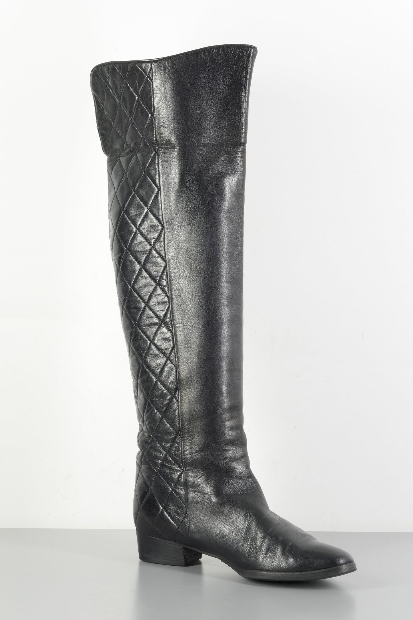 BUUTS Salmaso Vintage-Stiefel Leder schwarz 223054-2