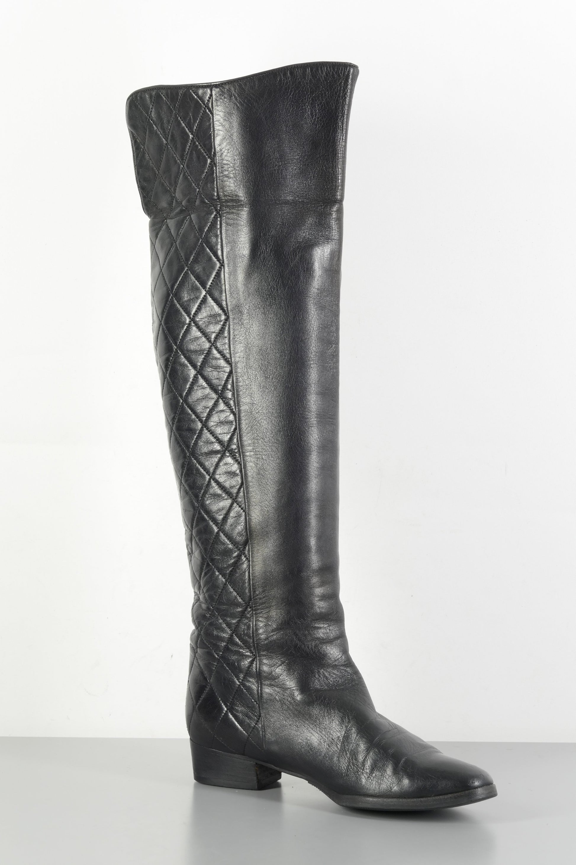 BUUTS Salmaso Vintage-Stiefel Leder schwarz 223054-2