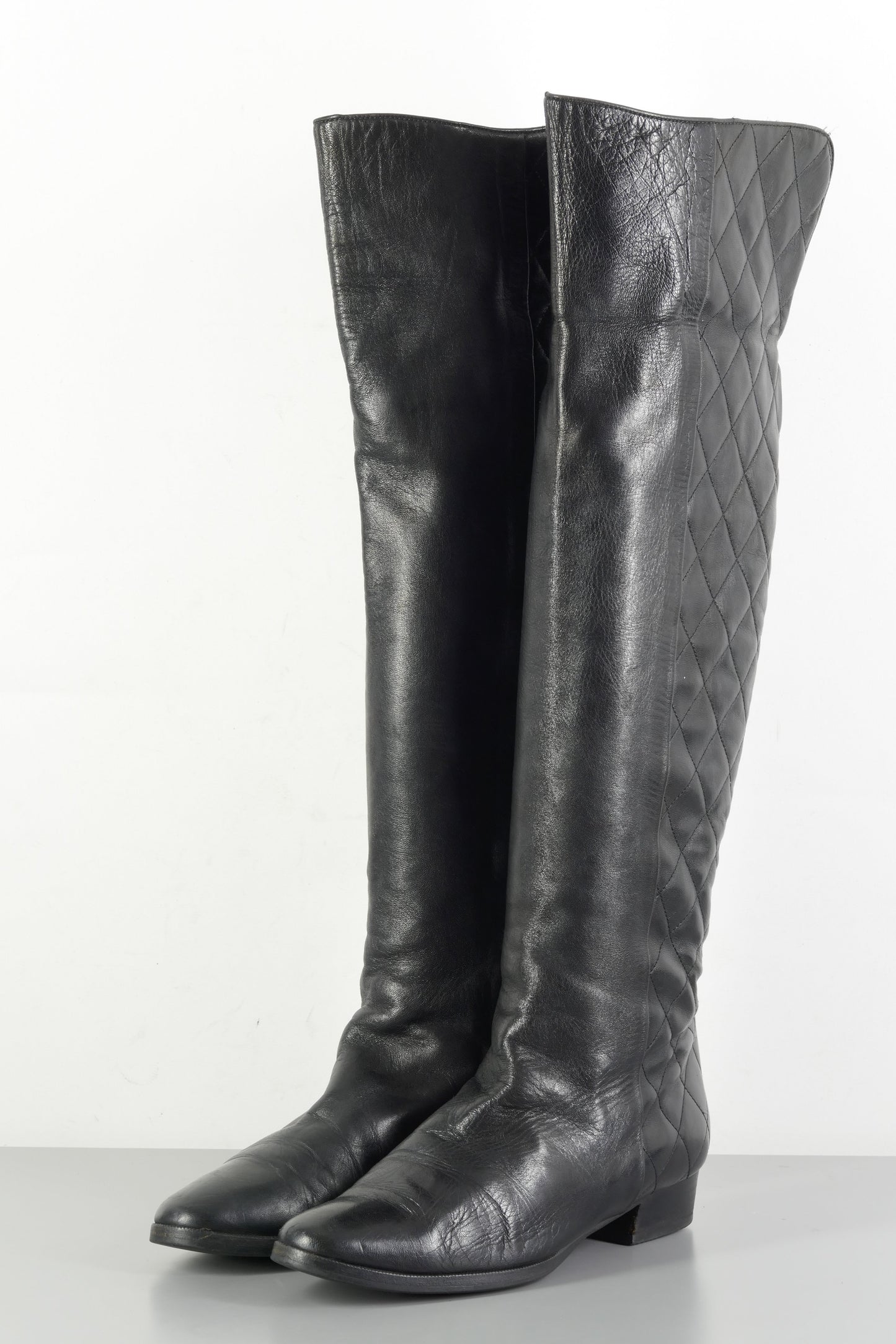BUUTS Salmaso Vintage-Stiefel Leder schwarz 223054-3