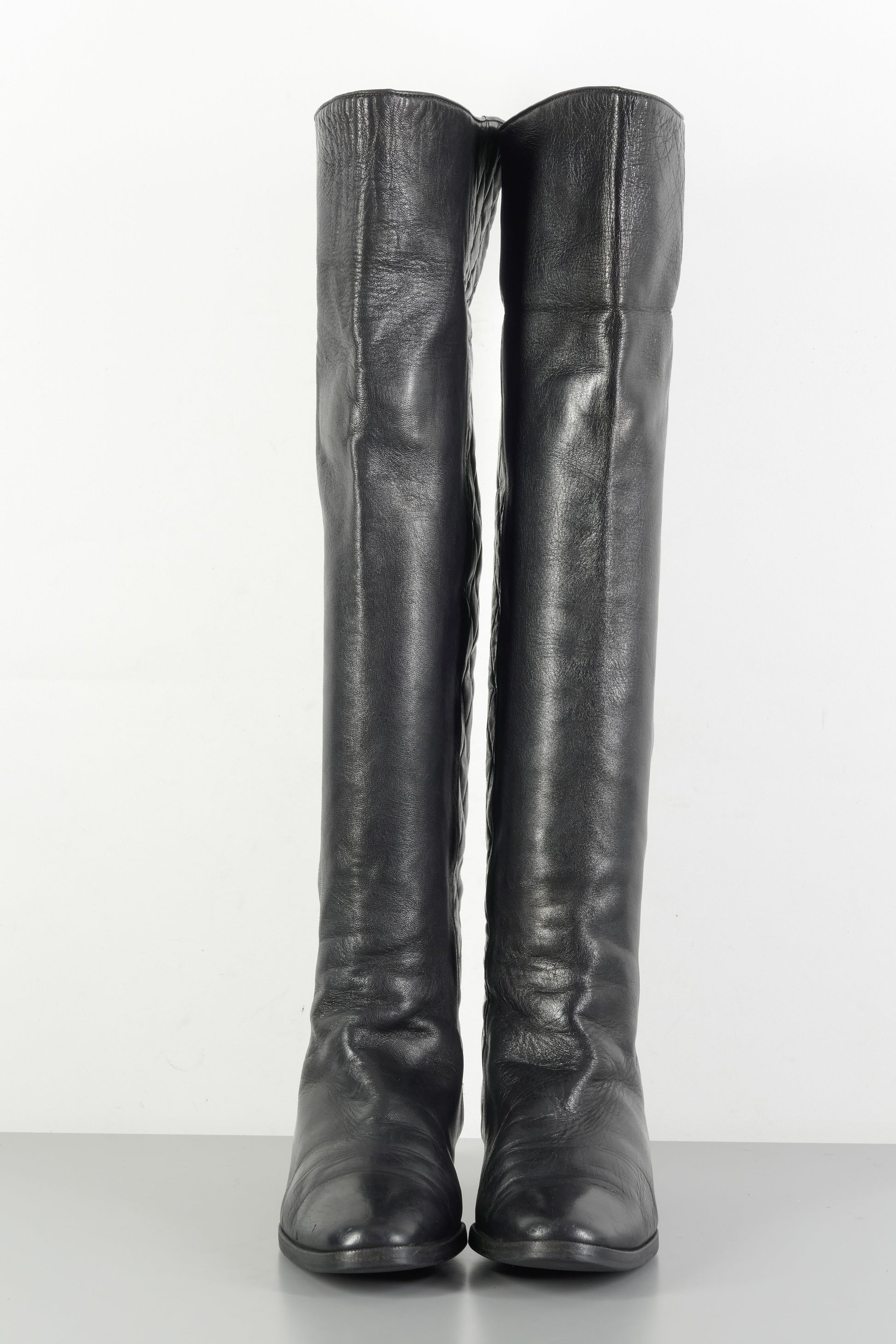 BUUTS Salmaso Vintage-Stiefel Leder schwarz 223054-4