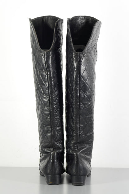 BUUTS Salmaso Vintage-Stiefel Leder schwarz 223054-5
