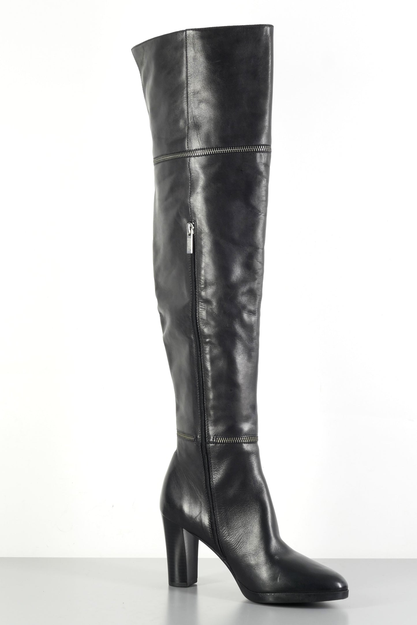 BUUTS Steffen Schraut Overknees Leder schwarz 223055-2