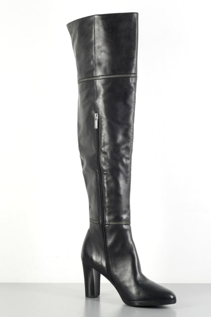 BUUTS Steffen Schraut Overknees Leder schwarz 223055-2