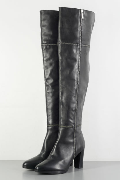 BUUTS Steffen Schraut Overknees Leder schwarz 223055-3