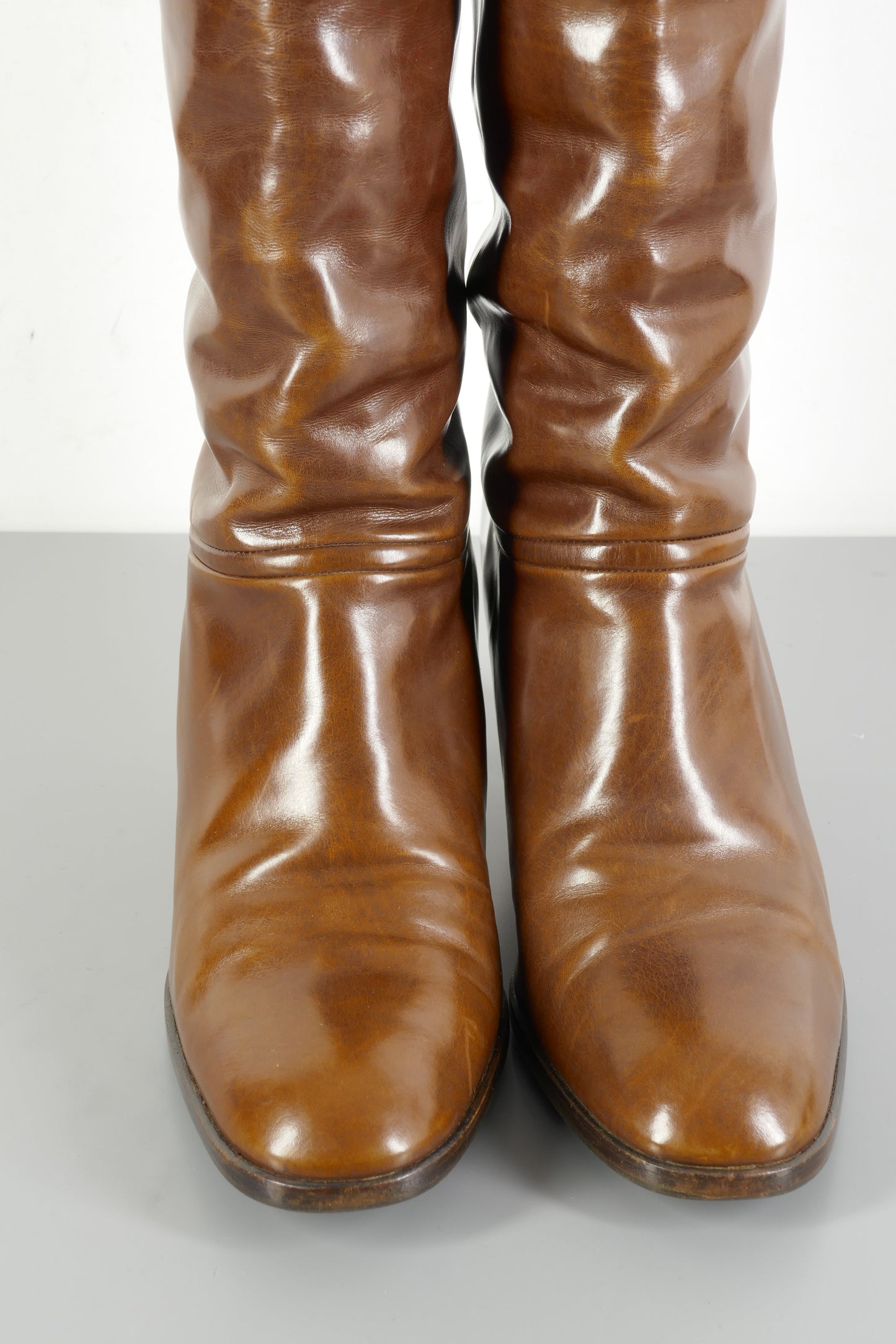 BUUTS Daniela am Rossmarkt Vintage-Stiefel Leder cognac 223056-4
