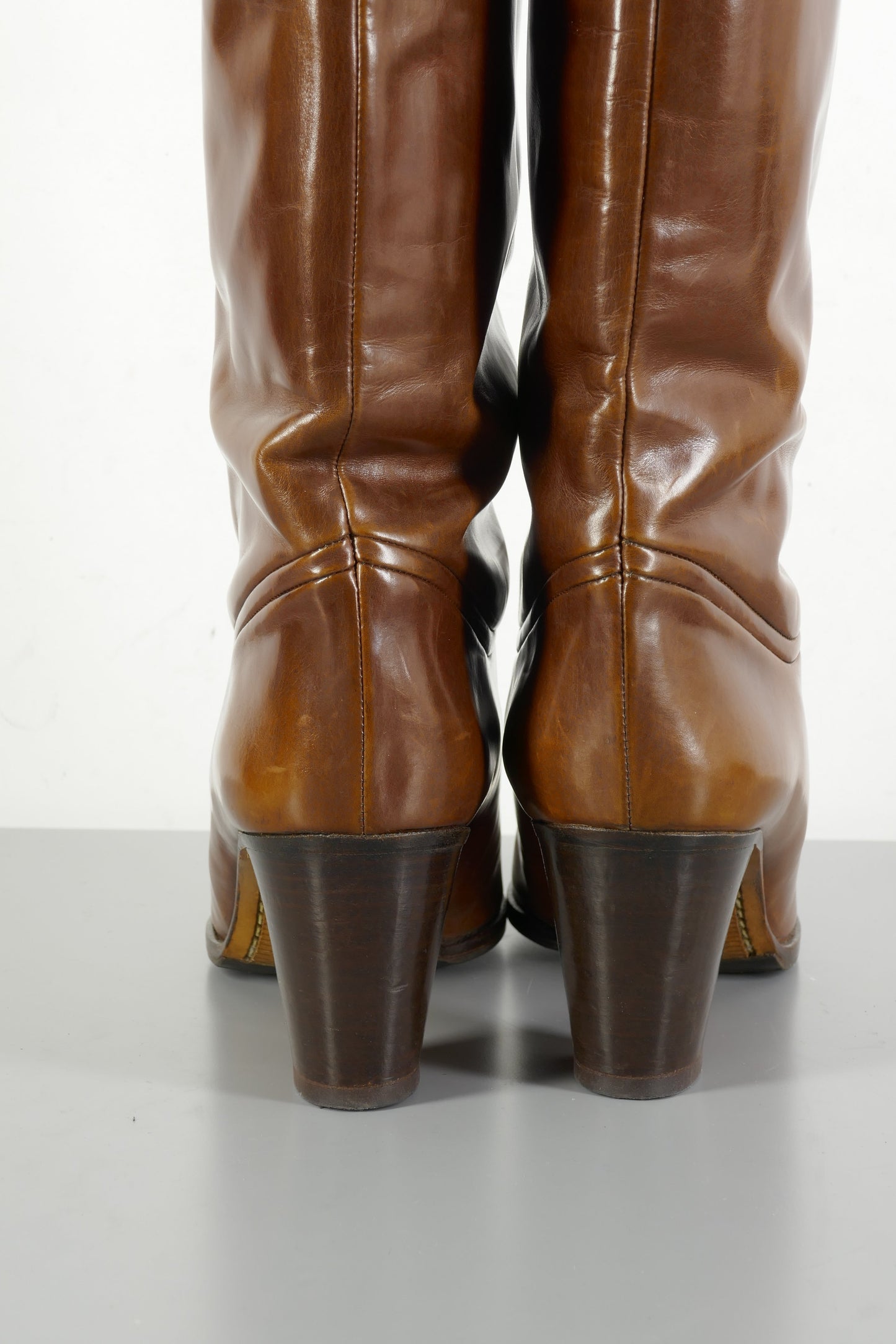 BUUTS Daniela am Rossmarkt Vintage-Stiefel Leder cognac 223056-5