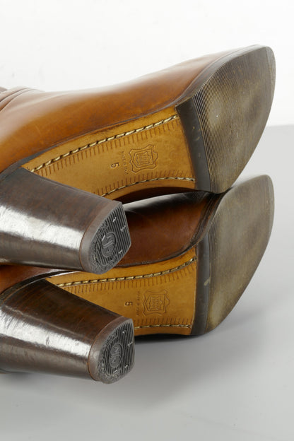 BUUTS Daniela am Rossmarkt Vintage-Stiefel Leder cognac 223056-6