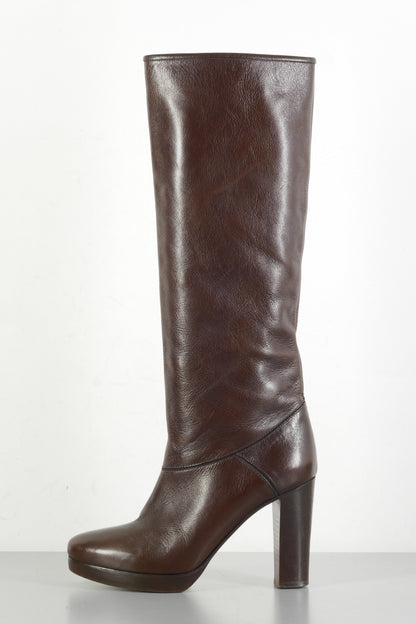 BUUTS Vanessa Bruno Stiefel Leder kastanie 223057-1