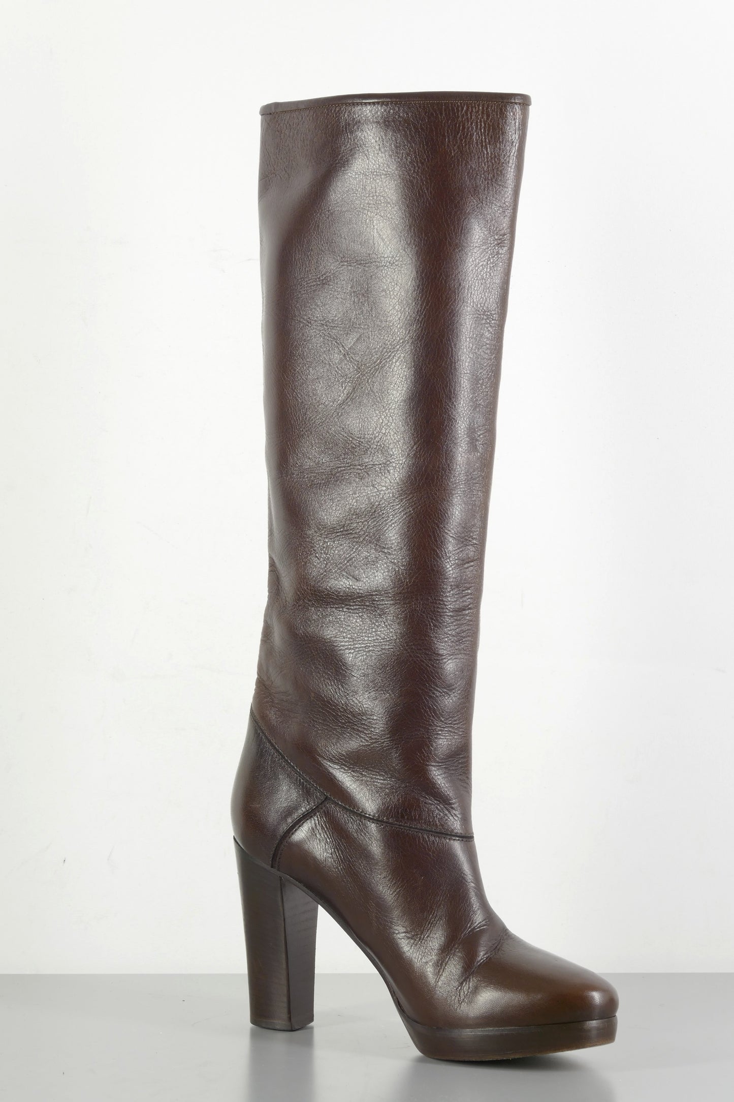 BUUTS Vanessa Bruno Stiefel Leder kastanie 223057-2