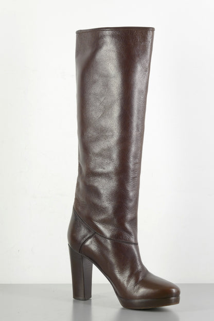 BUUTS Vanessa Bruno Stiefel Leder kastanie 223057-2