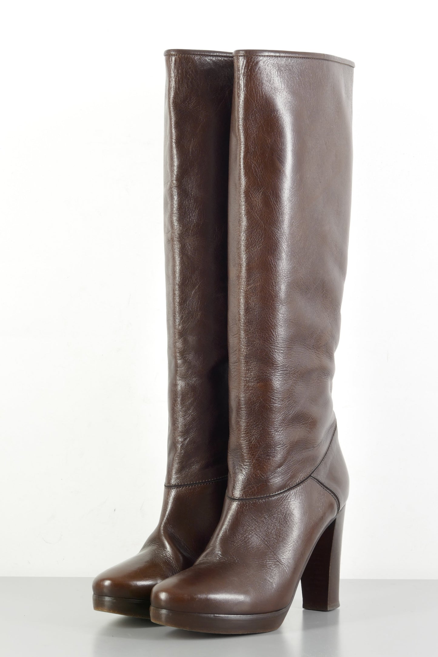 BUUTS Vanessa Bruno Stiefel Leder kastanie 223057-3
