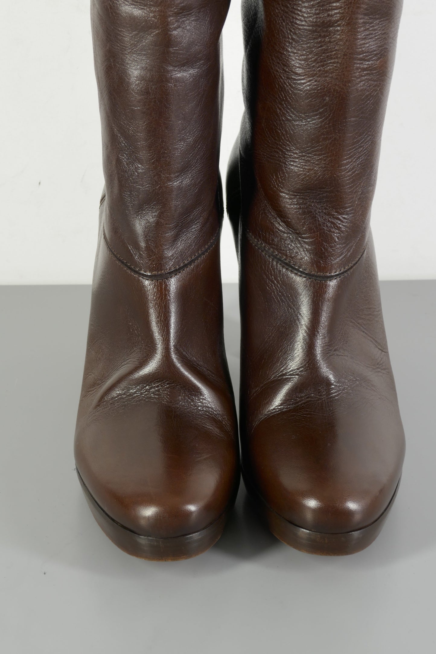 BUUTS Vanessa Bruno Stiefel Leder kastanie 223057-5