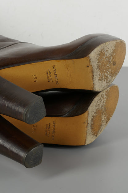 BUUTS Vanessa Bruno Stiefel Leder kastanie 223057-7