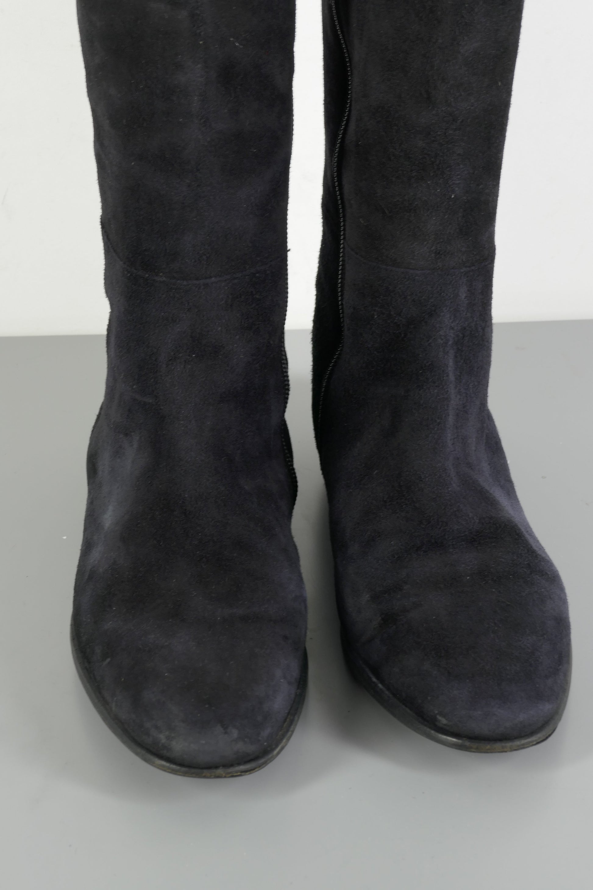 BUUTS Jimmy Choo Overknees Wildleder schwarz 223058-5