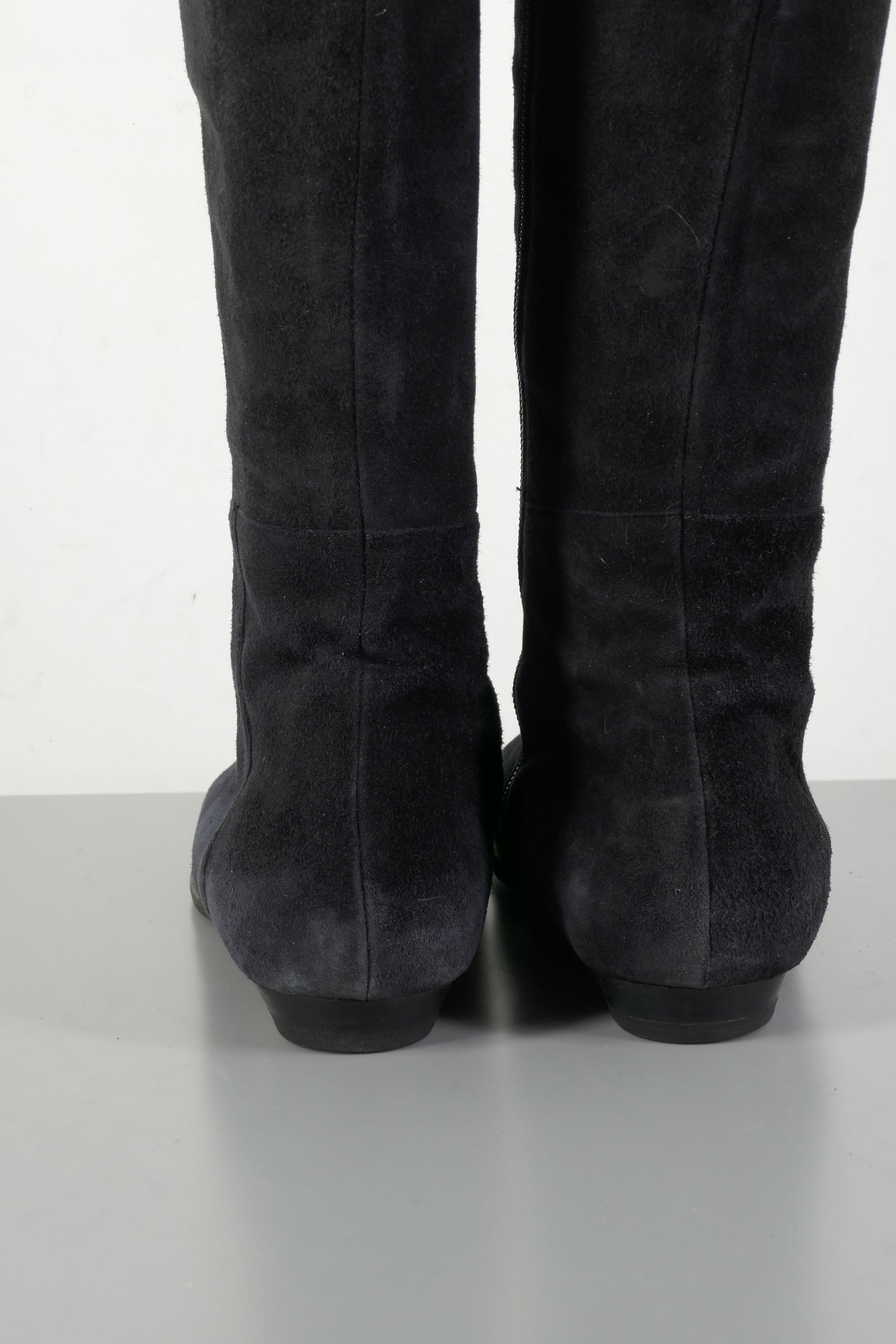 BUUTS Jimmy Choo Overknees Wildleder schwarz 223058-6