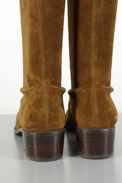 BUUTS Stuart Weitzmann Overknees Wildleder cognac 223059-6