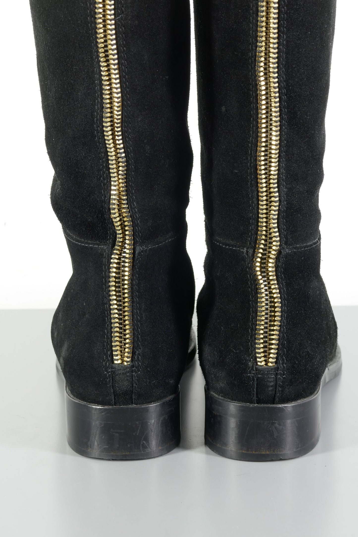 BUUTS Lola Cruz Overknees Wildleder schwarz 223061-6