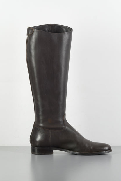 BUUTS Jil Sander Stiefel Leder dunkelbraun 223062-2