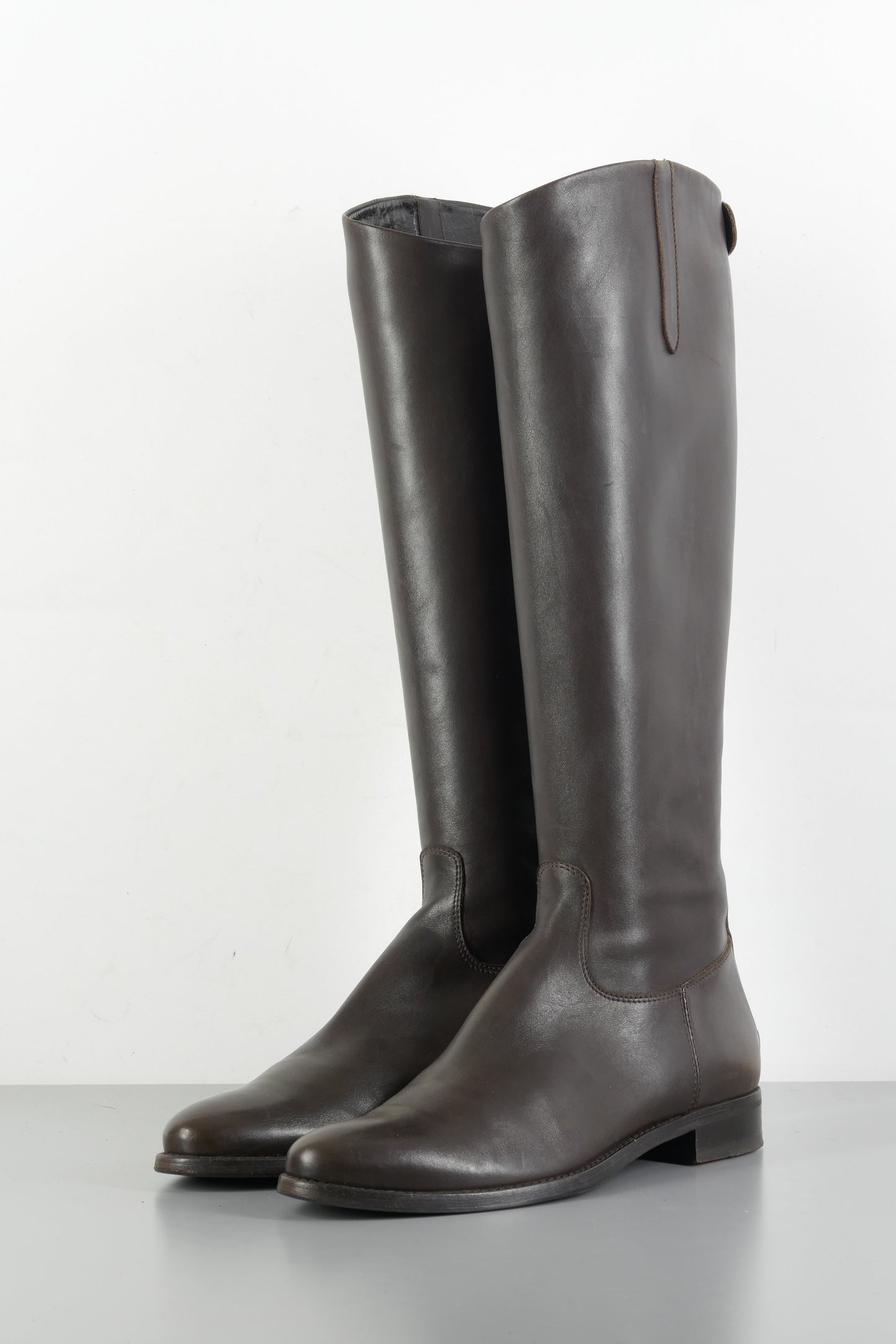 BUUTS Jil Sander Stiefel Leder dunkelbraun 223062-3