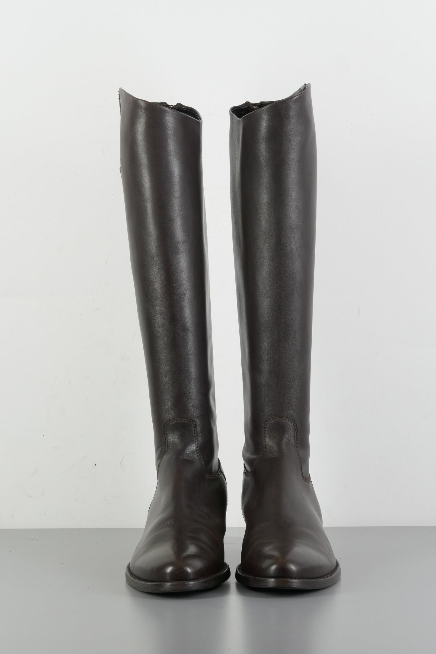 BUUTS Jil Sander Stiefel Leder dunkelbraun 223062-4
