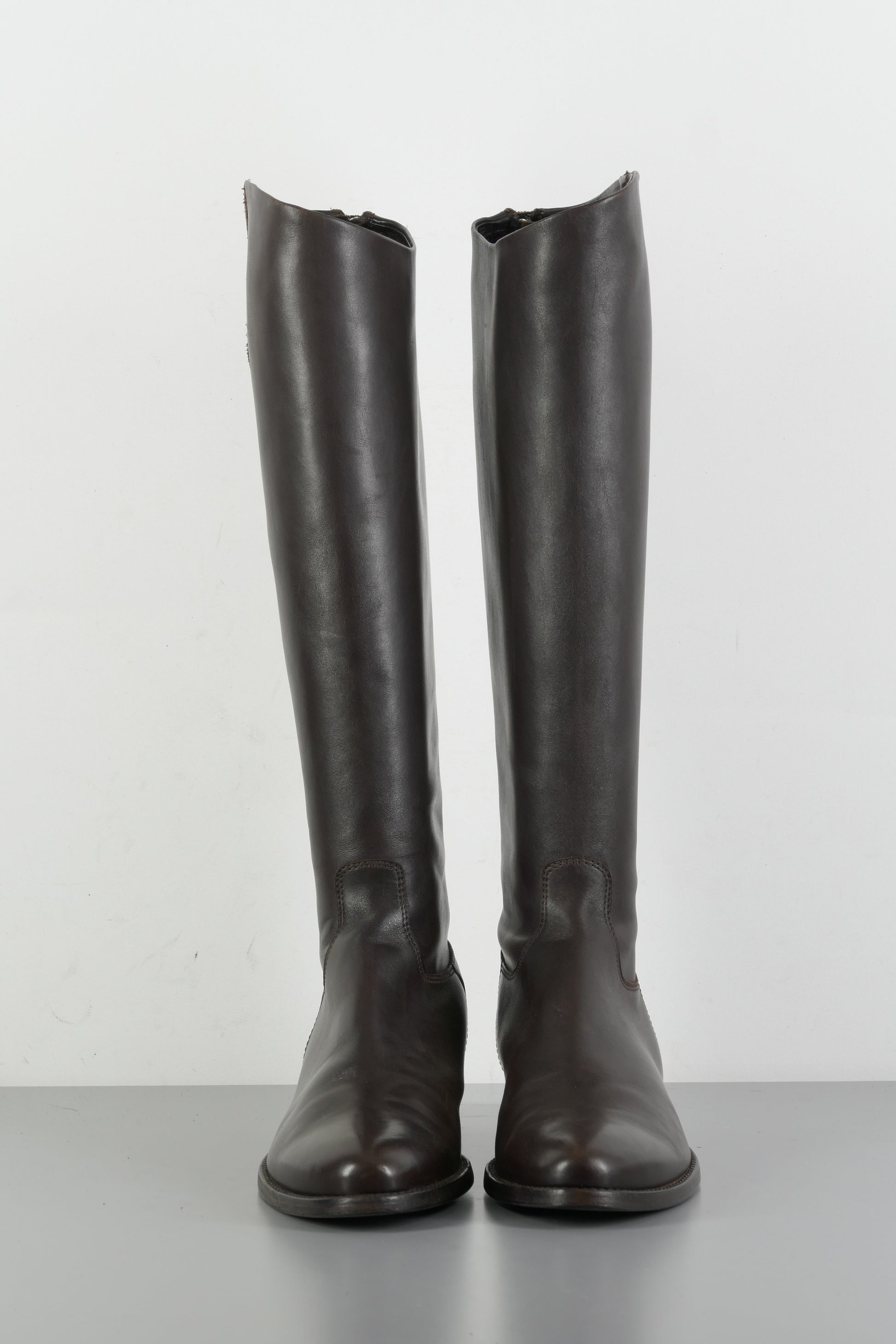 BUUTS Jil Sander Stiefel Leder dunkelbraun 223062-4