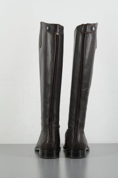 BUUTS Jil Sander Stiefel Leder dunkelbraun 223062-5
