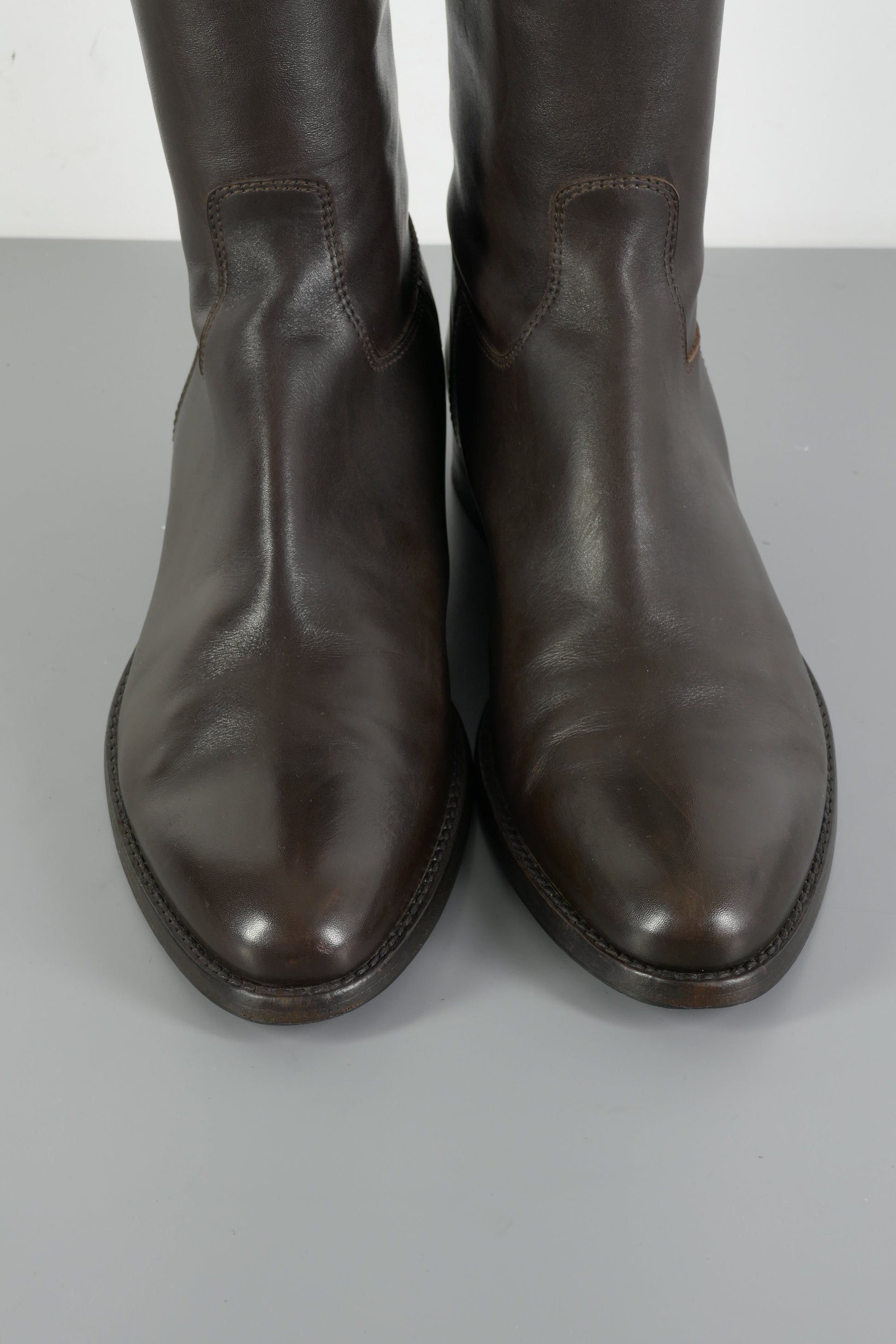 BUUTS Jil Sander Stiefel Leder dunkelbraun 223062-7