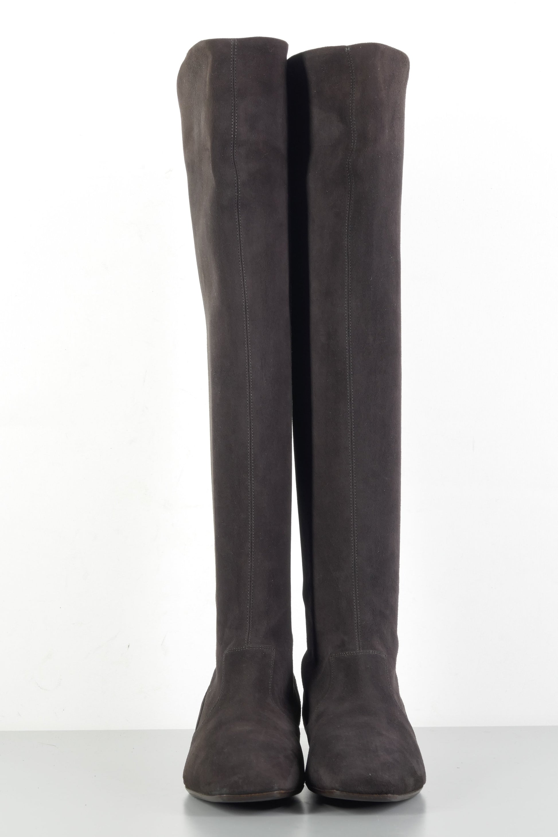 BUUTS Unützer Hohe Stiefel Wildleder dunkelbraun 223063-4