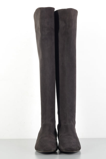 BUUTS Unützer Hohe Stiefel Wildleder dunkelbraun 223063-4