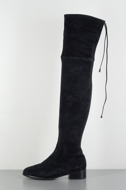 BUUTS Peter Kaiser Overknees Wildleder schwarz 223064-1