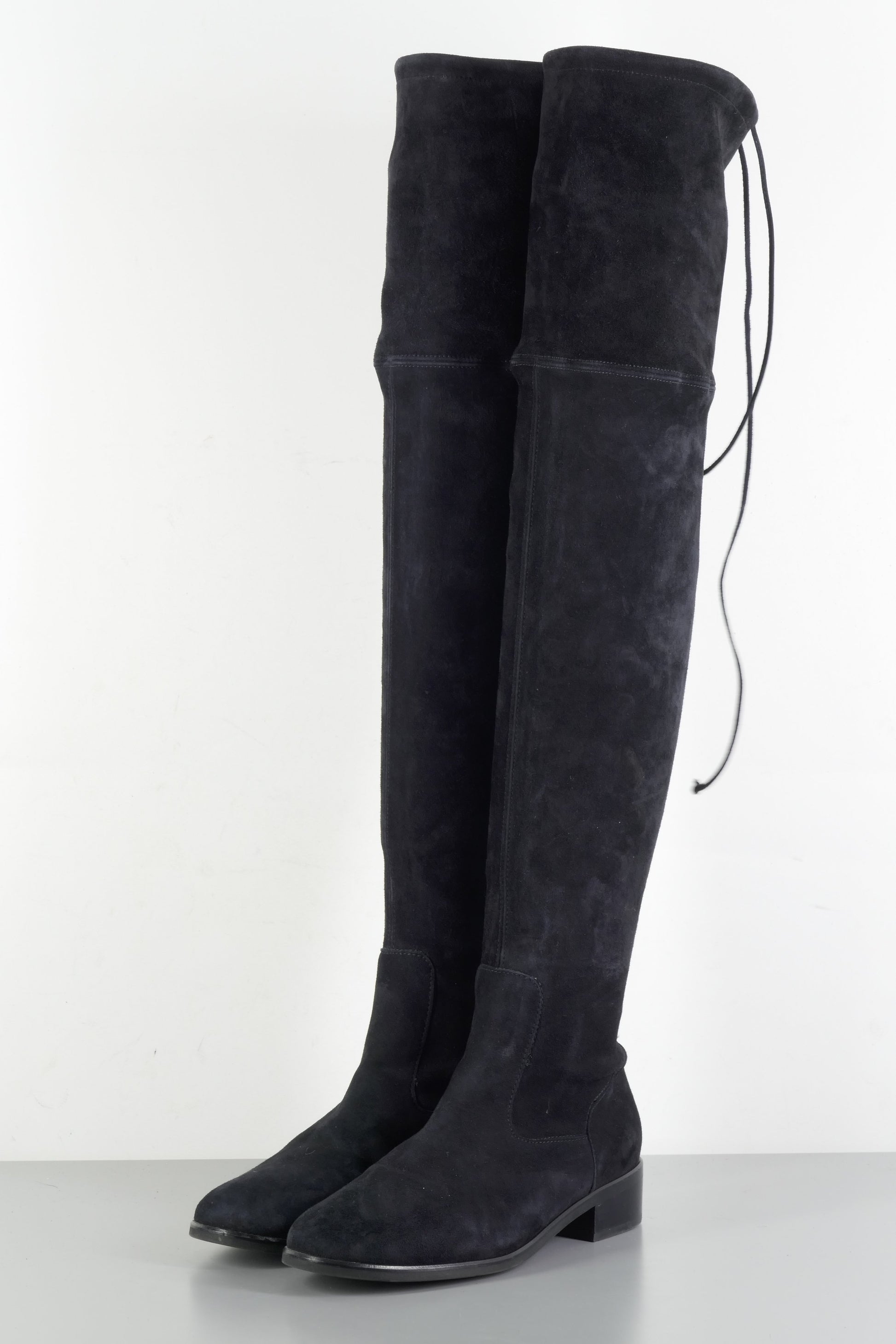BUUTS Peter Kaiser Overknees Wildleder schwarz 223064-3