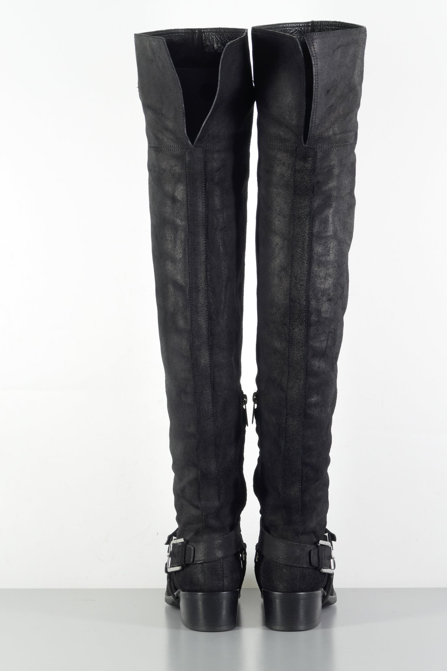 BUUTS Dior Overknees Wildleder schwarz 223065-5