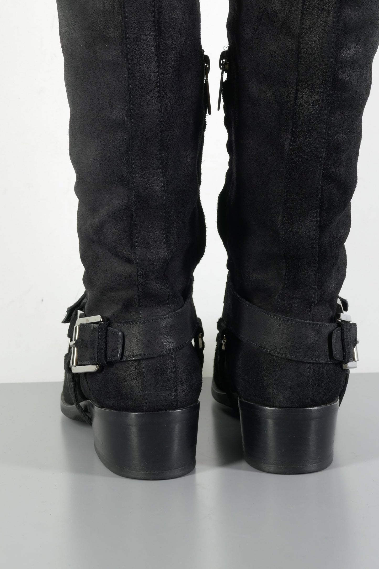 BUUTS Dior Overknees Wildleder schwarz 223065-6