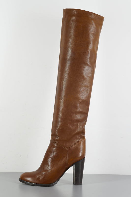 BUUTS L'Autre Chose Hohe Stiefel Leder kastanie 223067-1