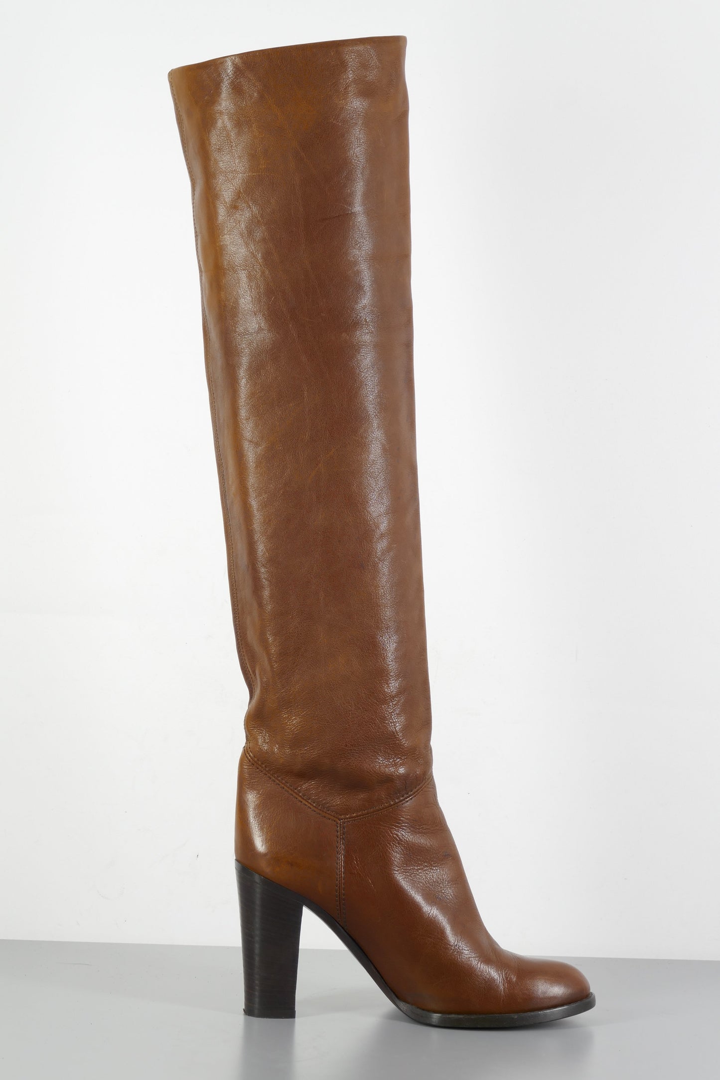BUUTS L'Autre Chose Hohe Stiefel Leder kastanie 223067-3