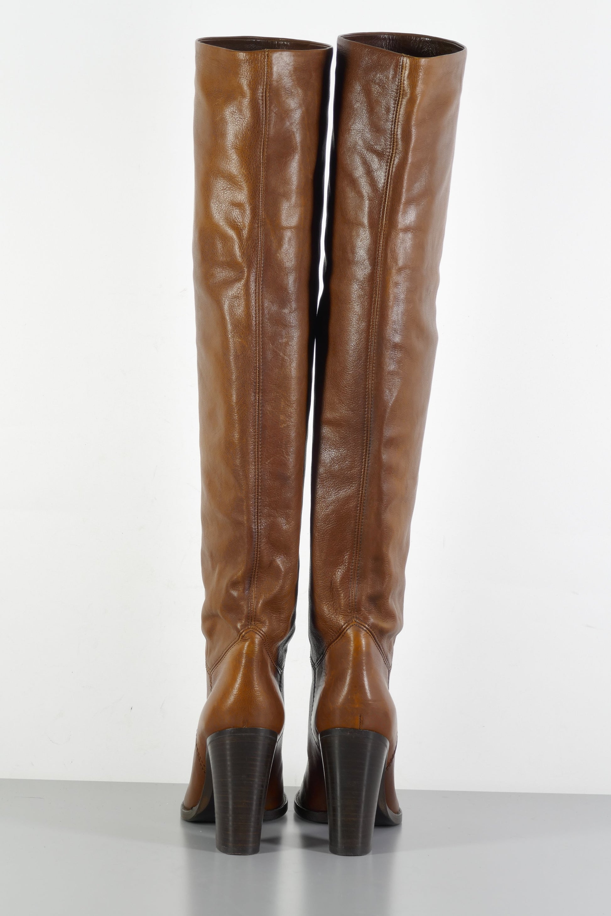BUUTS L'Autre Chose Hohe Stiefel Leder kastanie 223067-5