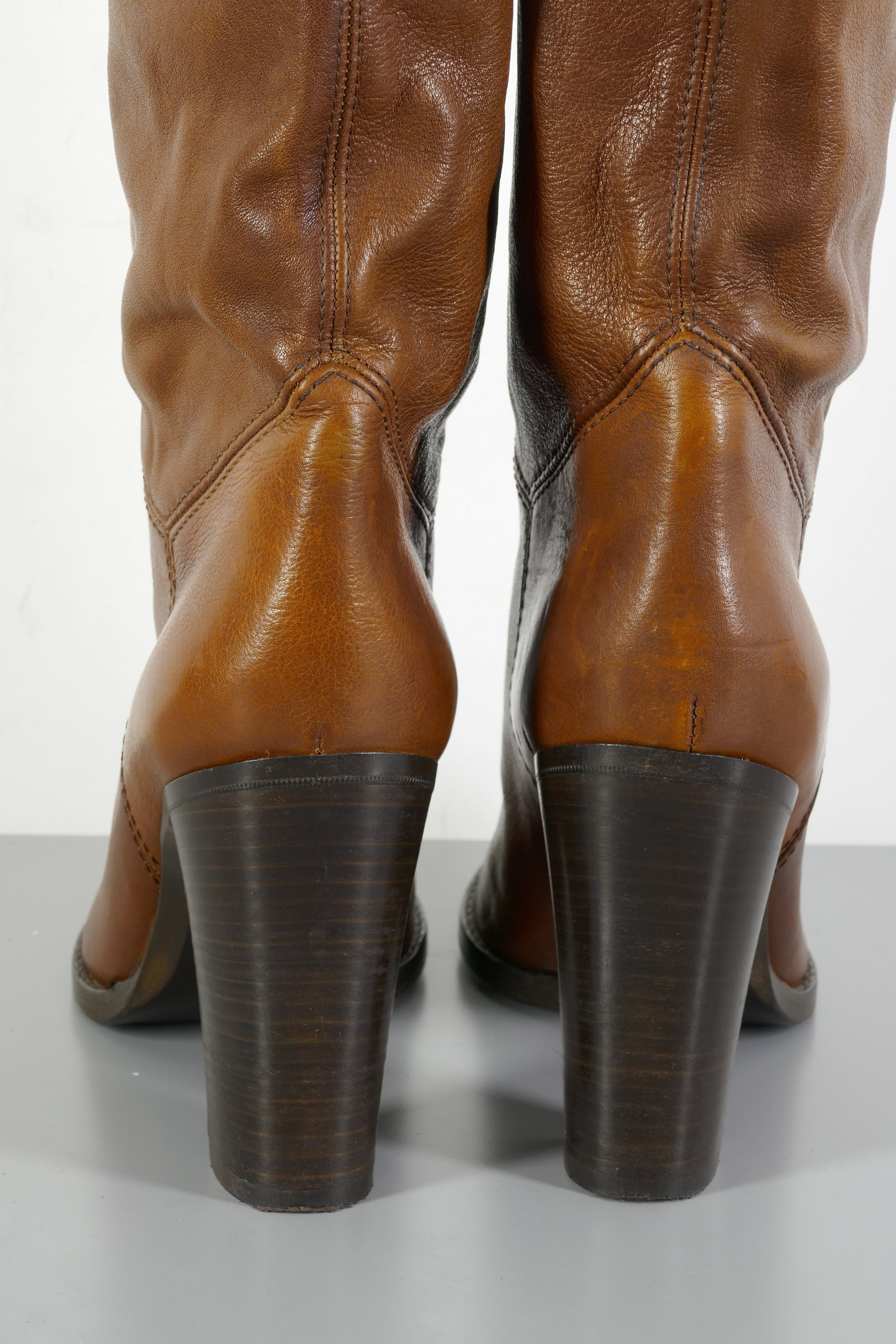 BUUTS L'Autre Chose Hohe Stiefel Leder kastanie 223067-6