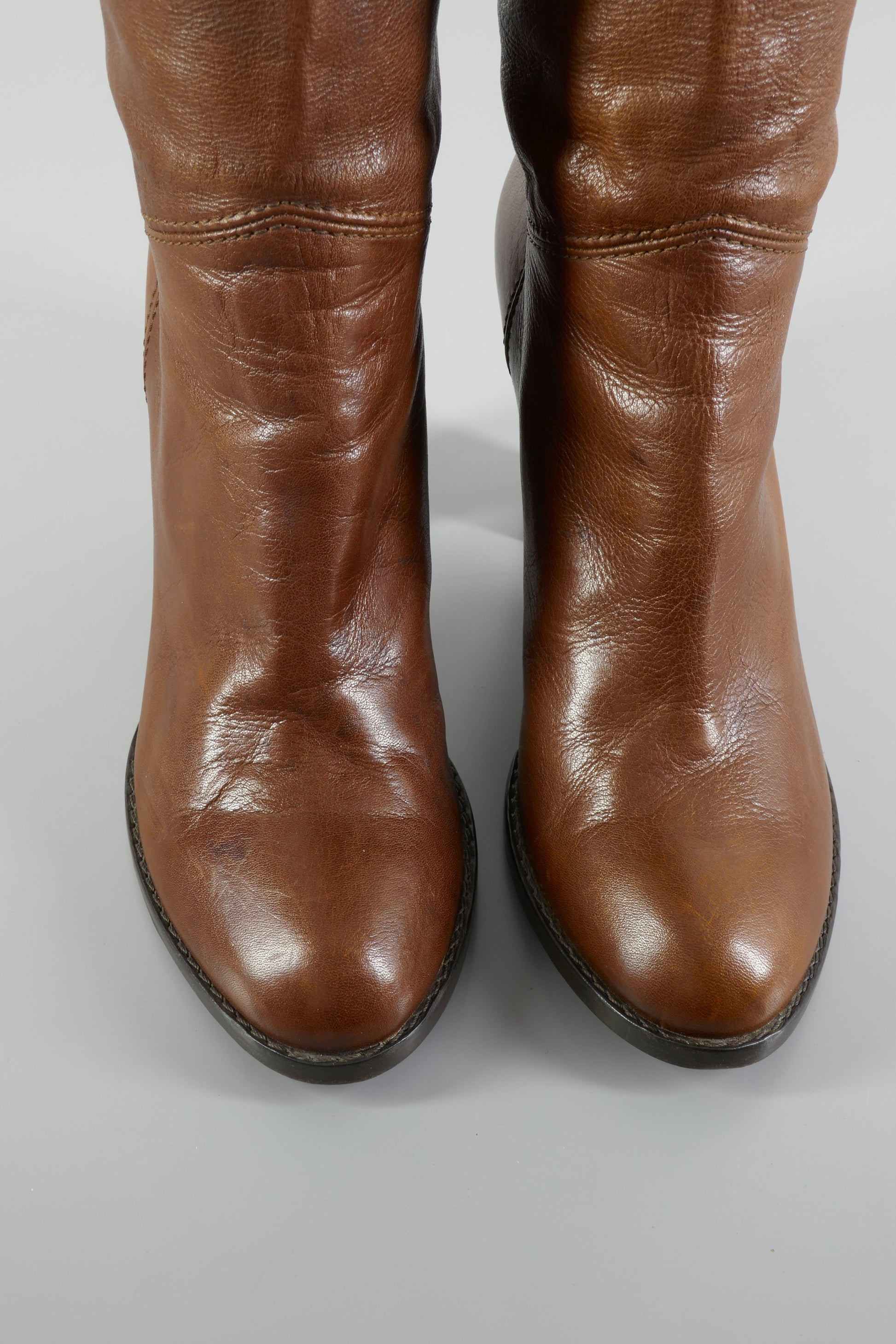 BUUTS L'Autre Chose Hohe Stiefel Leder kastanie 223067-7