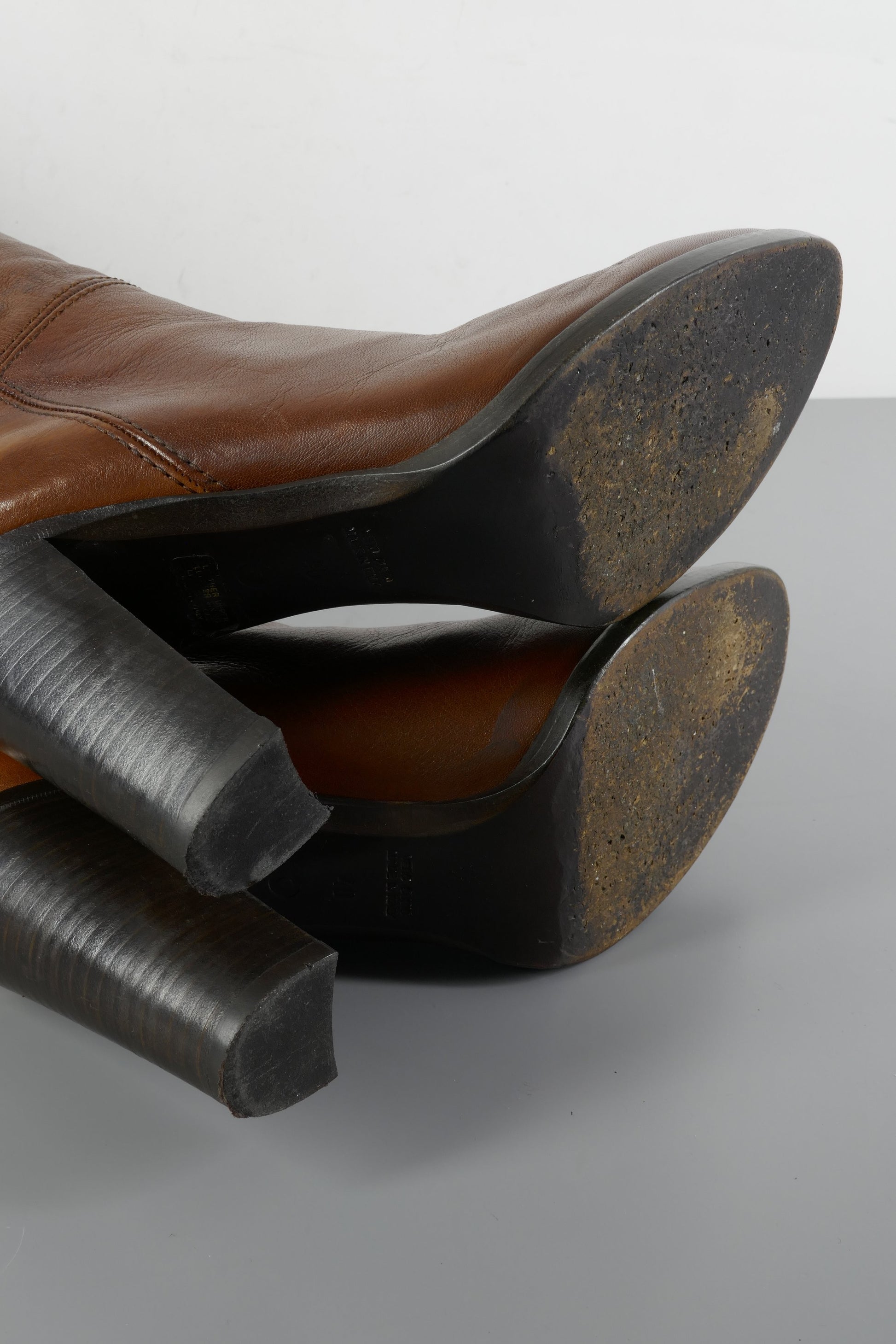 BUUTS L'Autre Chose Hohe Stiefel Leder kastanie 223067-8