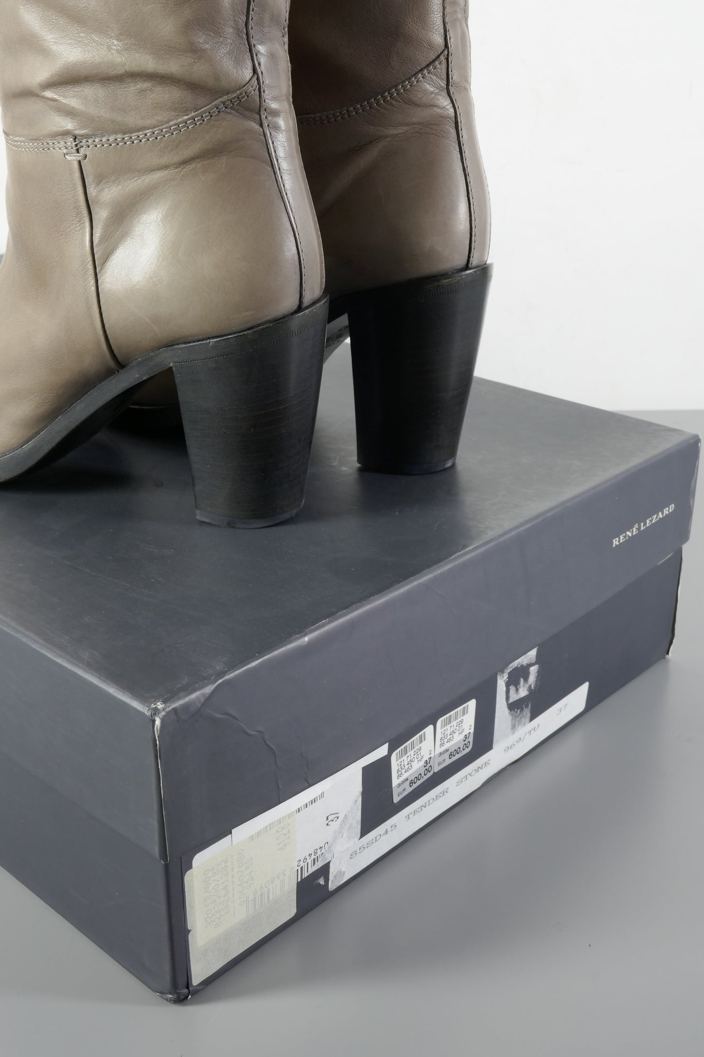 BUUTS Rene Lezard Stiefel Leder grau 223068-9