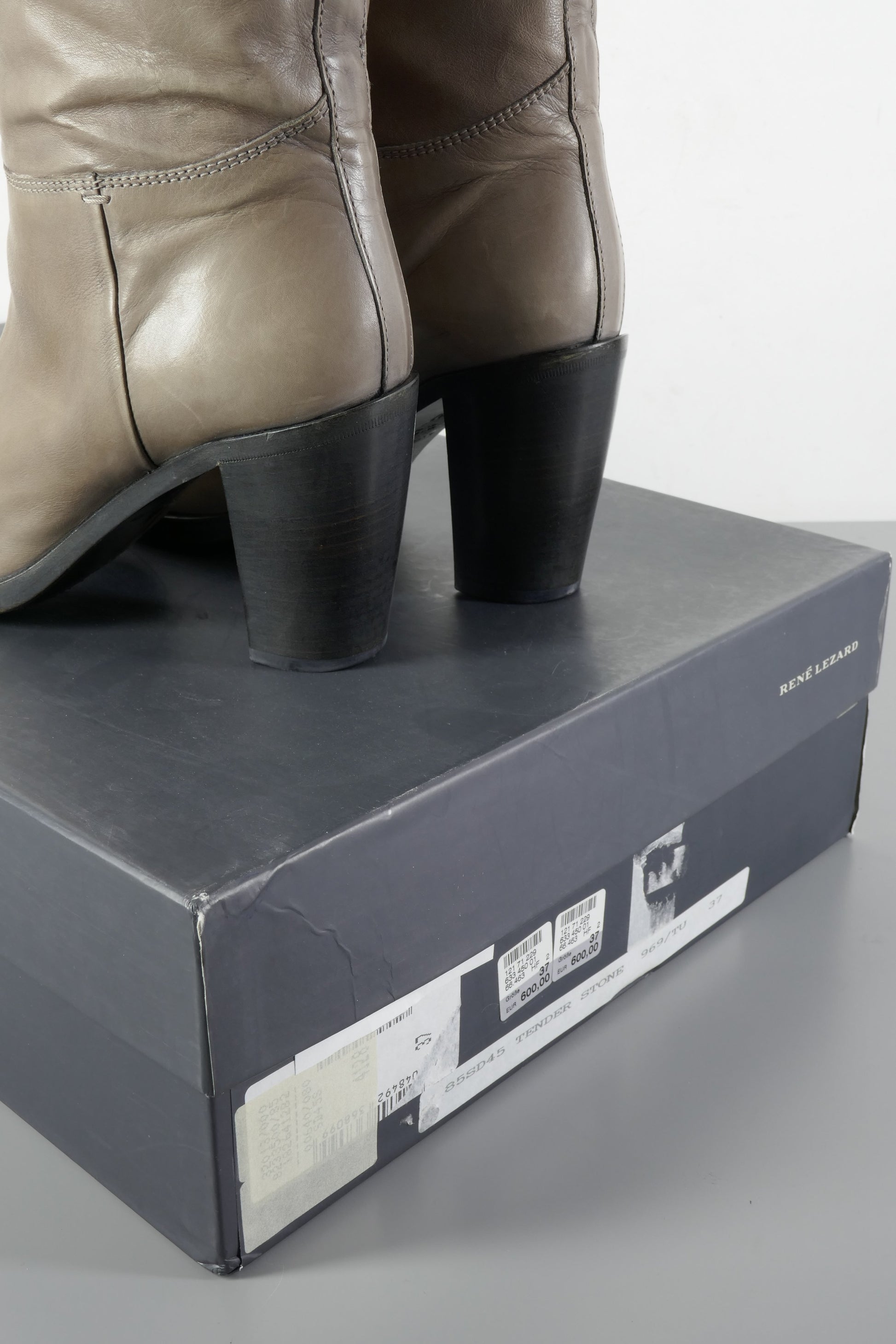 BUUTS Rene Lezard Stiefel Leder grau 223068-9