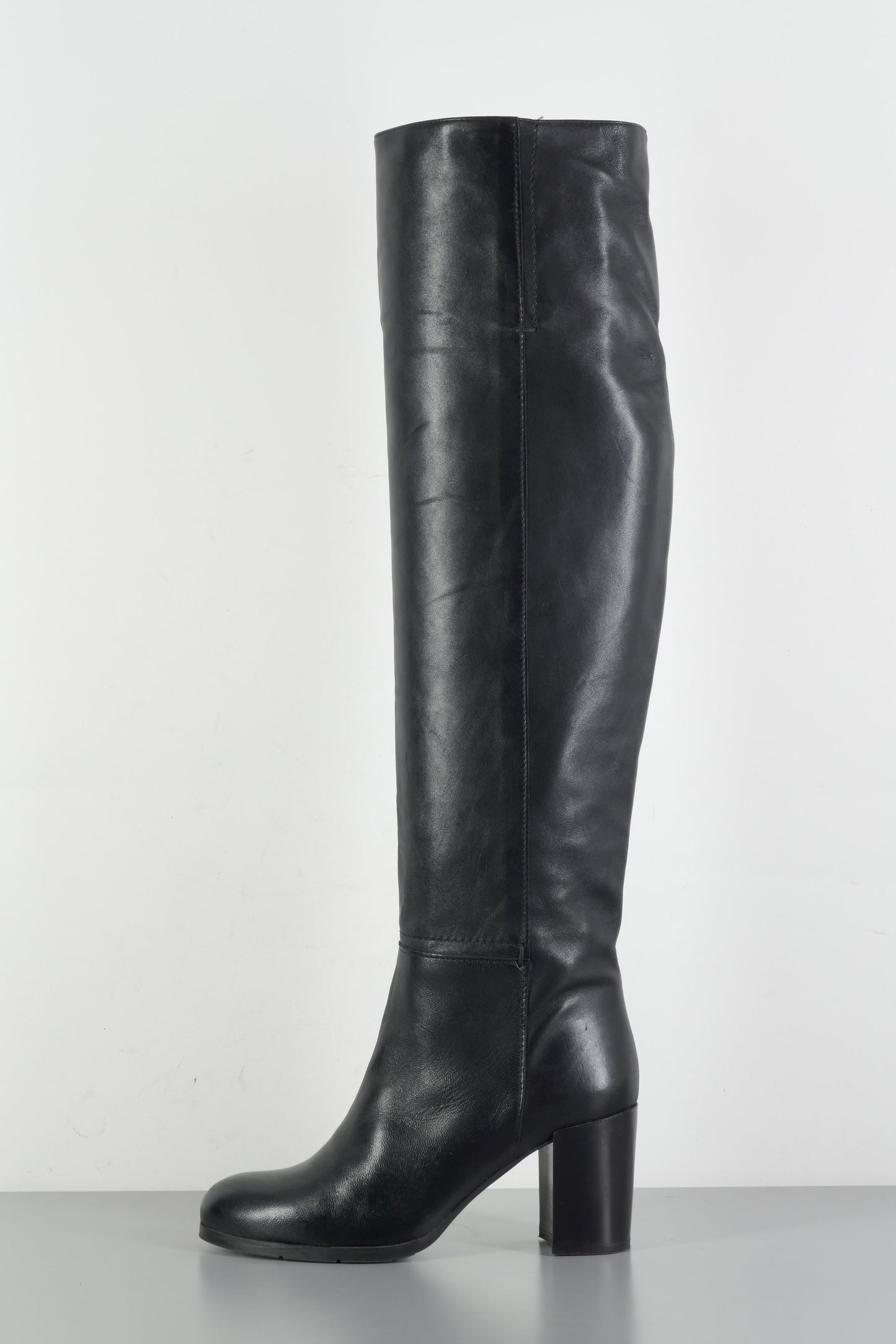 BUUTS Long time Hohe Stiefel Leder schwarz 223069-1