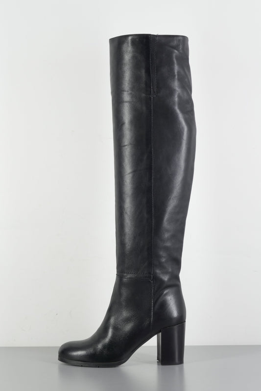 BUUTS Long time Hohe Stiefel Leder schwarz 223069-1
