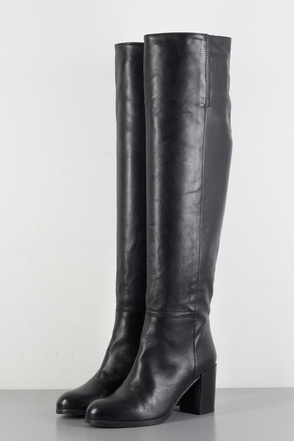 BUUTS Long time Hohe Stiefel Leder schwarz 223069-2
