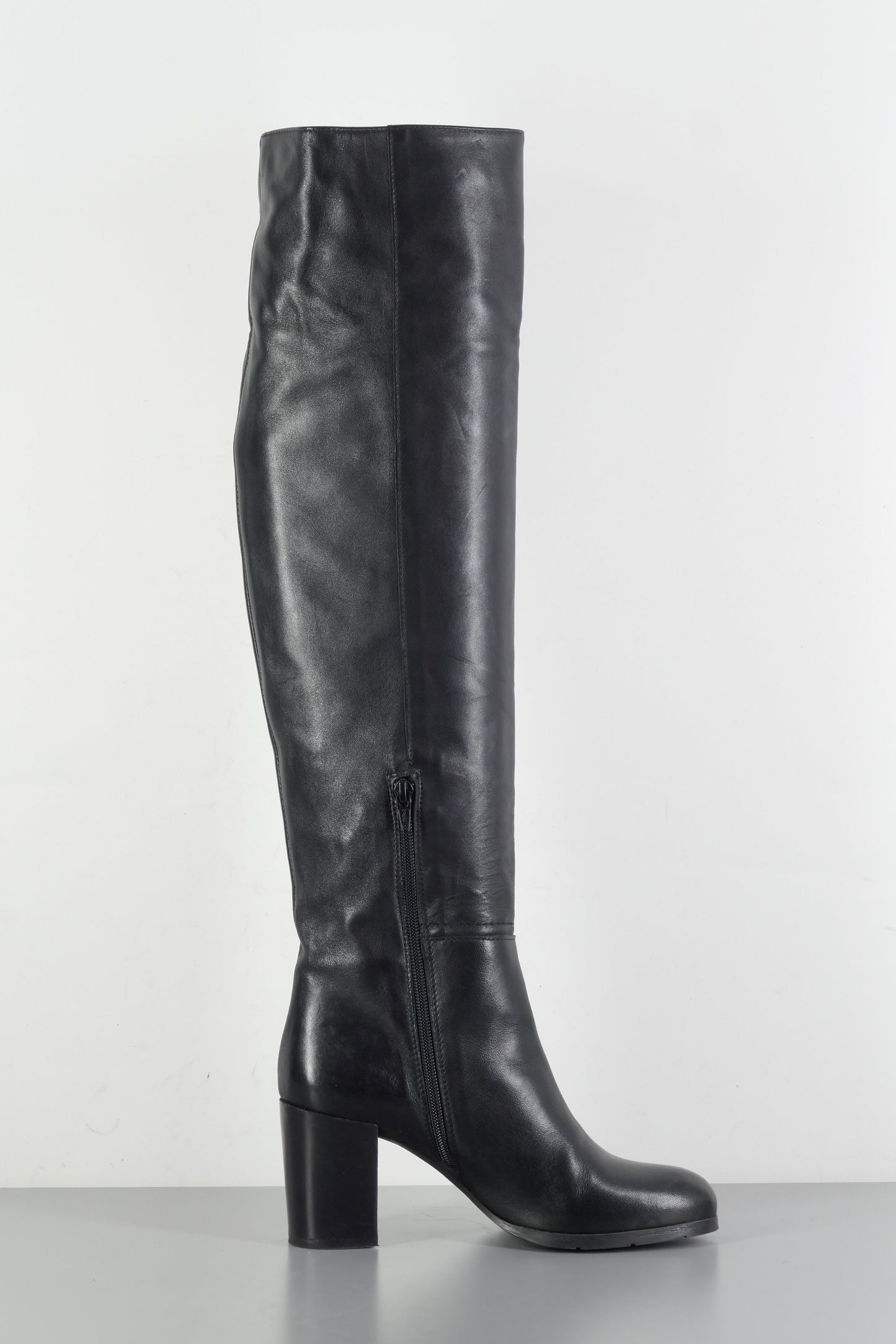 BUUTS Long time Hohe Stiefel Leder schwarz 223069-3