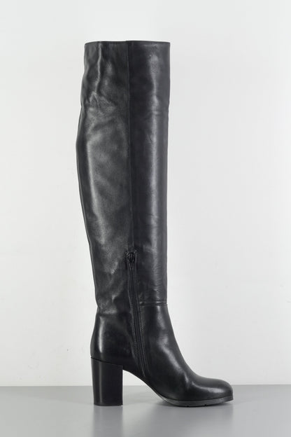 BUUTS Long time Hohe Stiefel Leder schwarz 223069-3