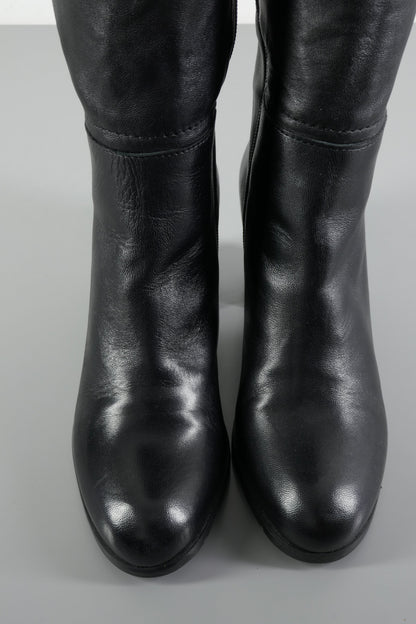 BUUTS Long time Hohe Stiefel Leder schwarz 223069-7
