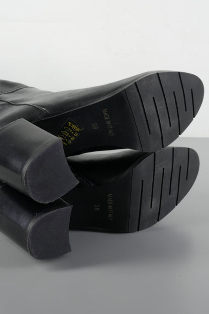 BUUTS Long time Hohe Stiefel Leder schwarz 223069-8