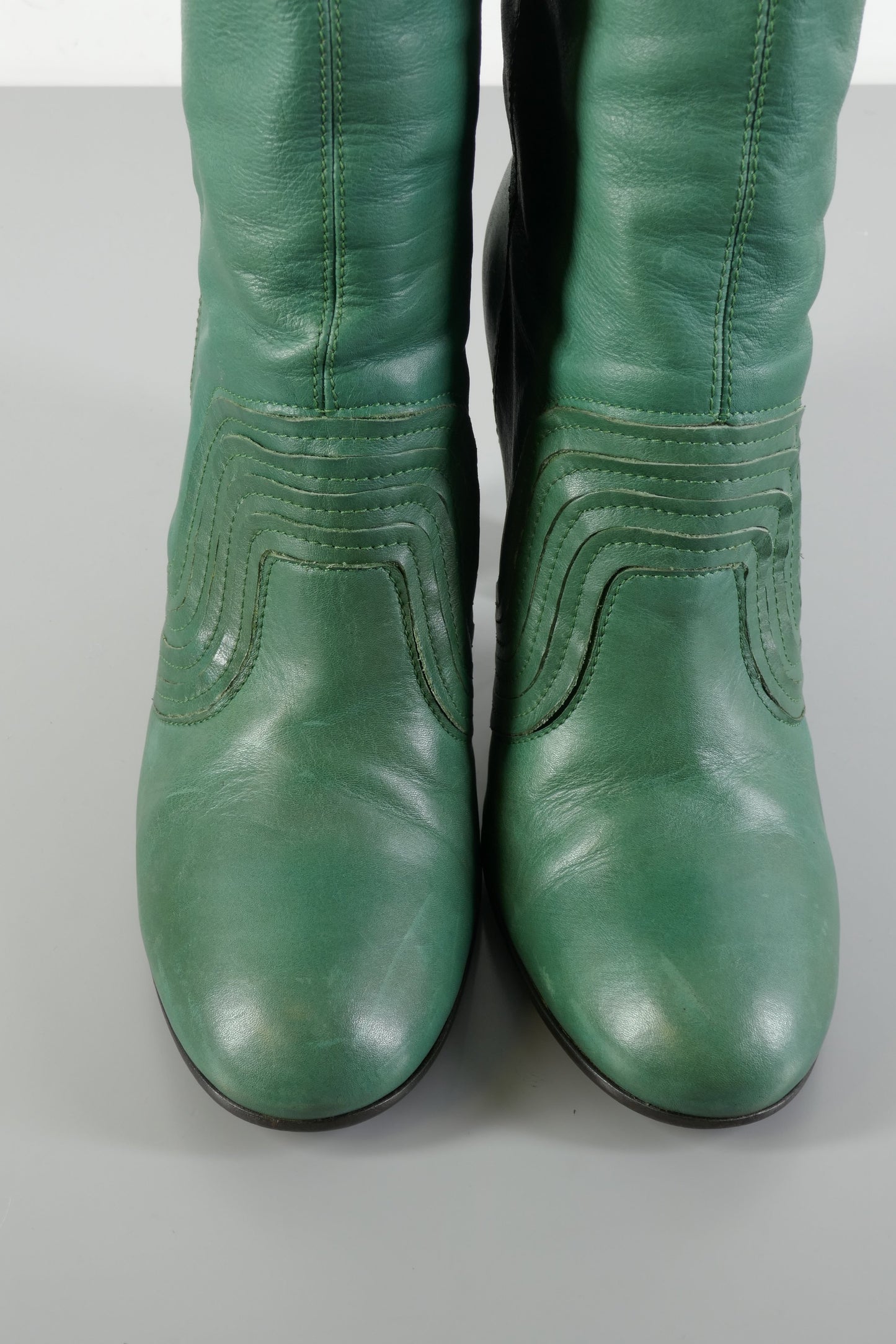 BUUTS Miss Sixty Hohe Stiefel Leder grün 223071-7