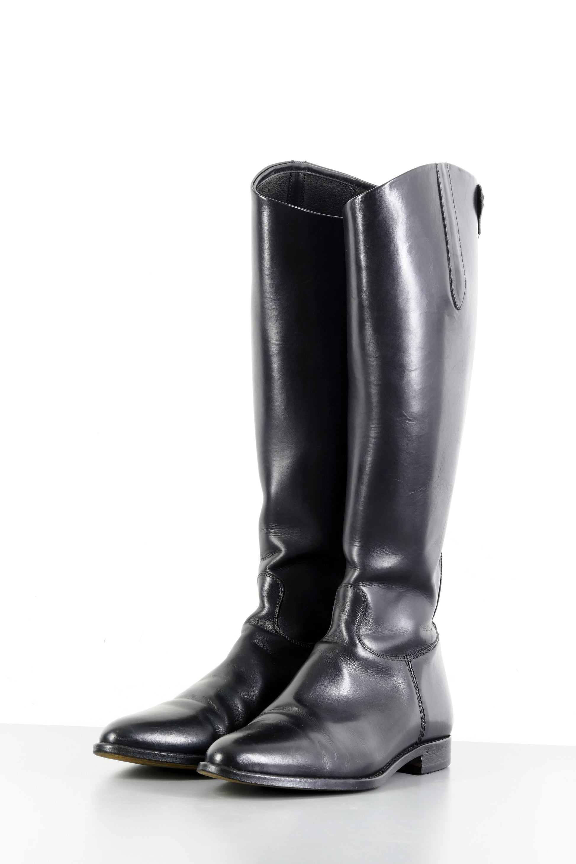 BUUTS Strenesse Stiefel Leder schwarz 223074-2